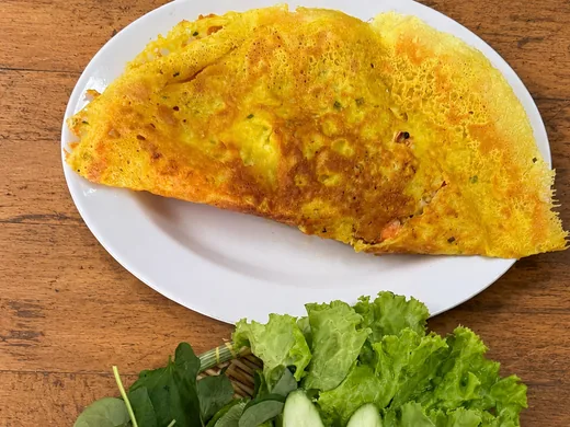 Bánh xèo gập đôi